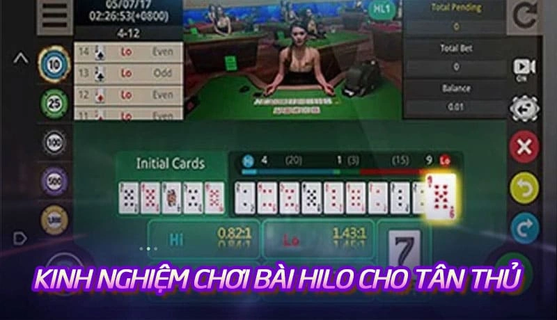 Bật mí kinh nghiệm đánh bài hilo tại 79club cho người mới