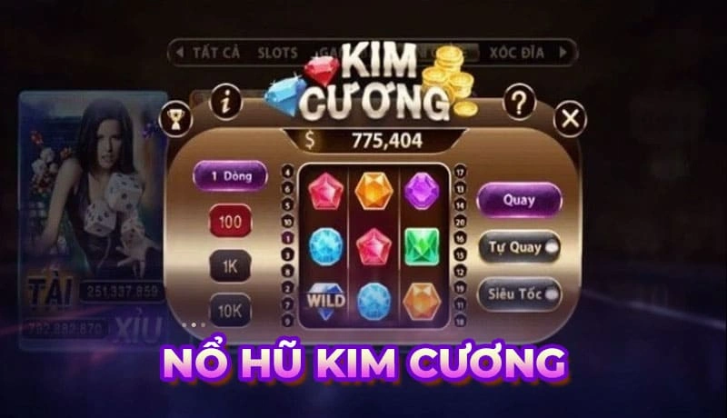 Giới thiệu game Nổ Hũ Kim Cương tại 79club có Jackpot khủng
